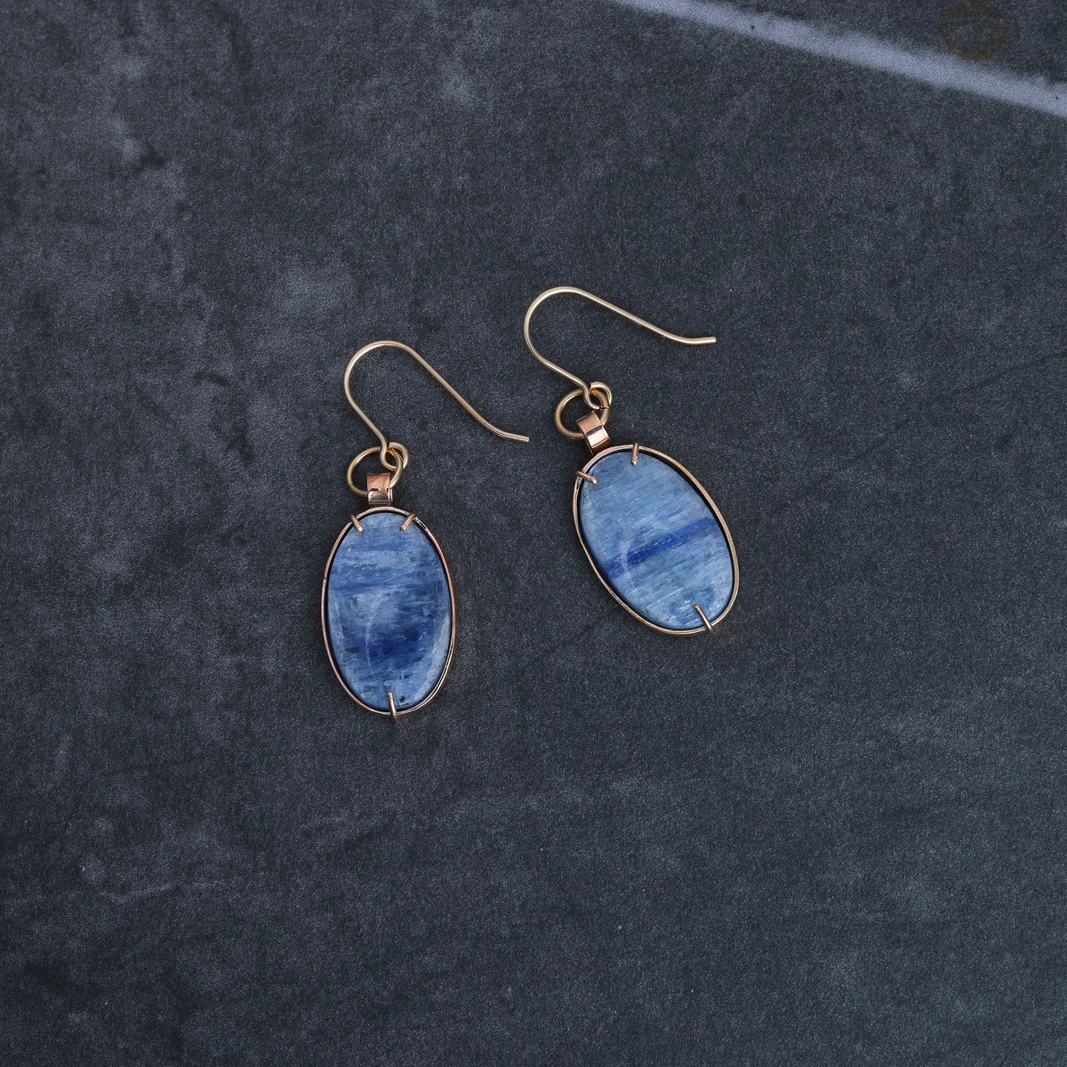 Blue Horizon Kyanite Earrings in 14K Gold Filled