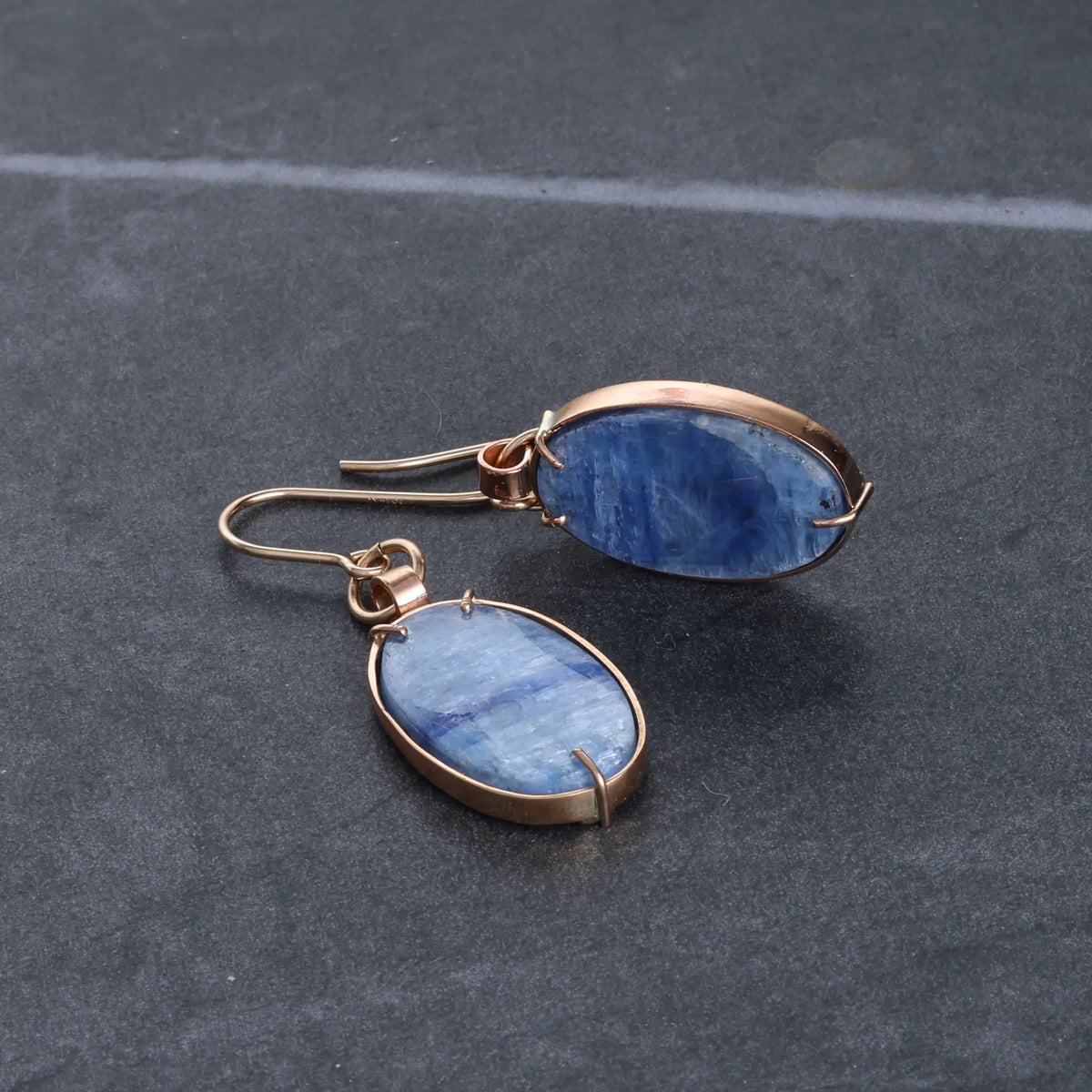 Blue Horizon Kyanite Earrings in 14K Gold Filled