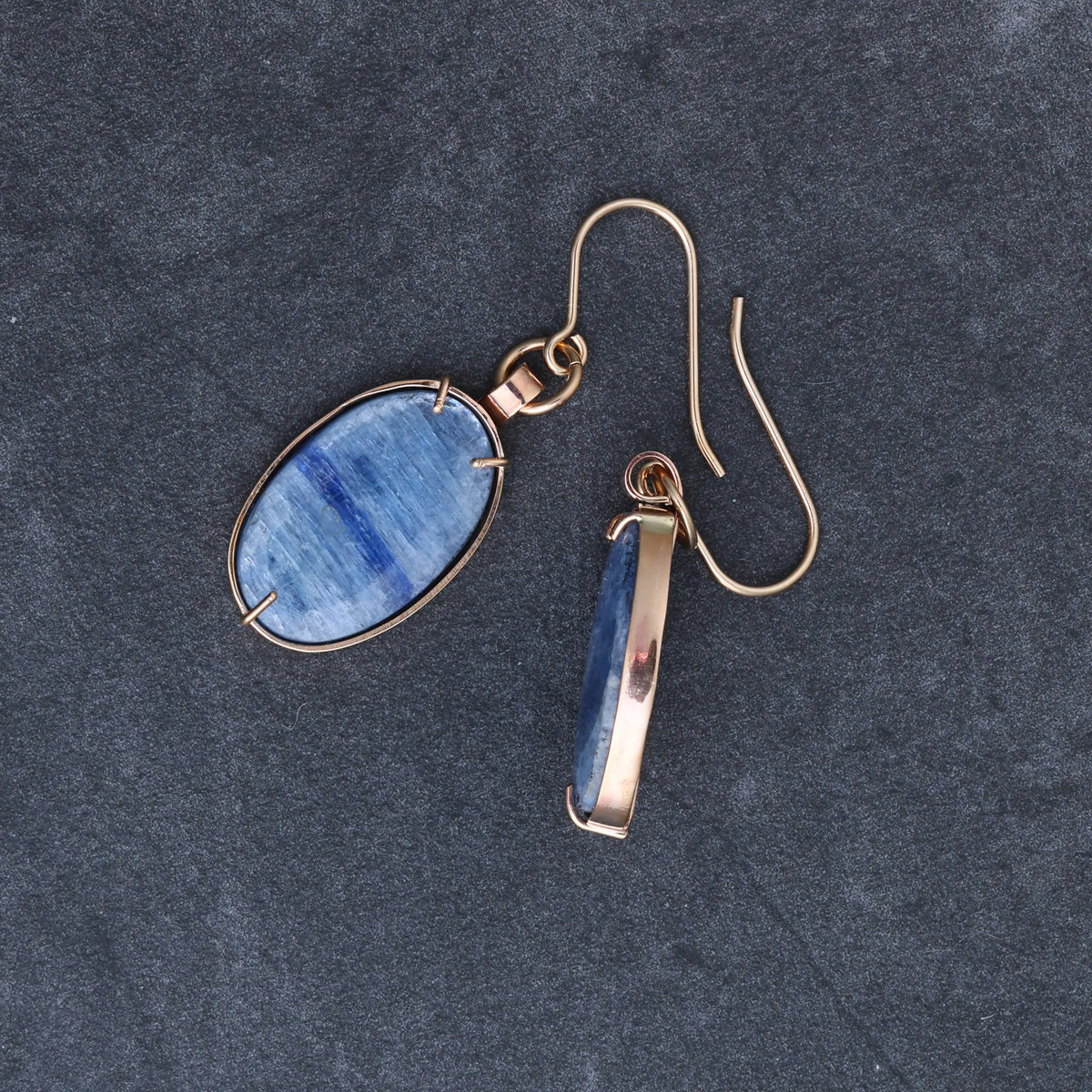 Blue Horizon Kyanite Earrings in 14K Gold Filled